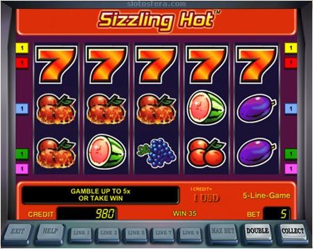 Игровой автомат sizzling игровые автоматы голые