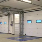 Автоматические промышленные секционные ворота